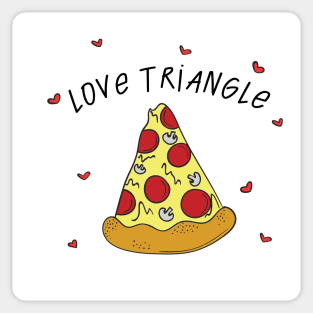 Love Triangle Sticker